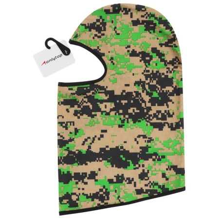 Balaklava mask protective onlytop, Lycra, p. universal, khaki color-1