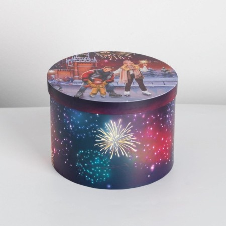 Gift box "City Stories", 20 x 20 x 14.5 cm, New Year-2