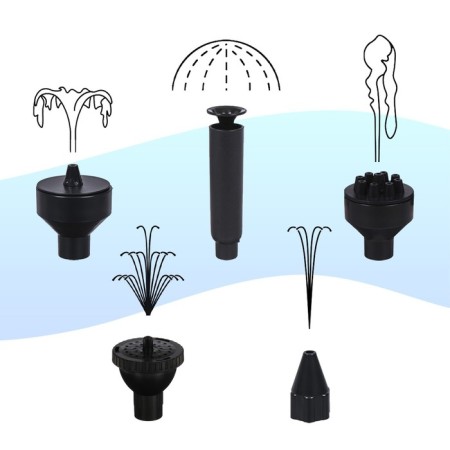 Garden Fountain HJ-1543, 28 W, h = 2 m, 1400 l/h, cable 5 m-2