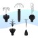 Garden Fountain HJ-1543, 28 W, h = 2 m, 1400 l/h, cable 5 m