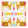 Paper Napkins Gratias "Gift Basket", 20 pcs, 33 × 33 cm