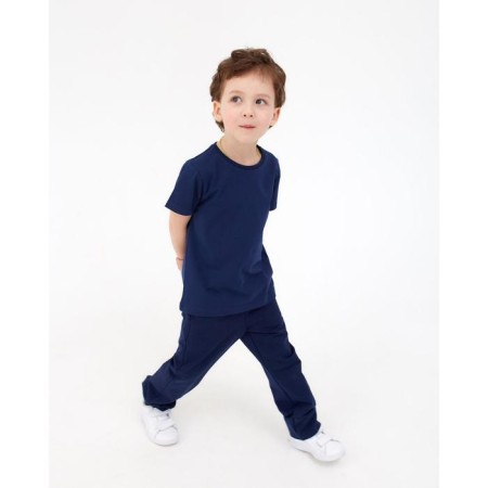 T-shirt KAFTAN "BASIC Line" R.38 (146-152), Indigo-3