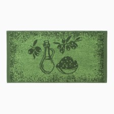 A towel 30x55 cm olives, 420 g/m, Makra, HL100%