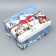 Folding box "New Year's city", 31.2 x 25.6 x 16.1 cm, New Year
