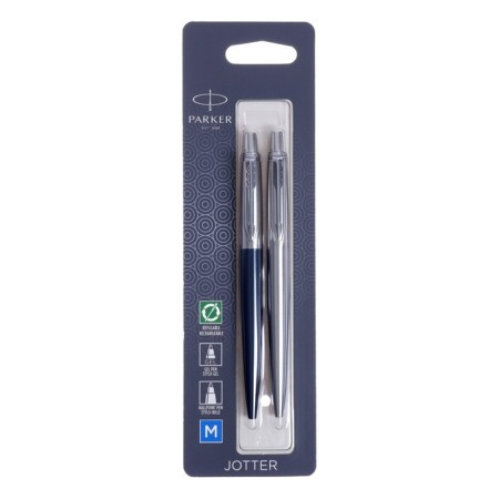 Parker Jotter Core Value Pack: Sin Sin/Corp+Gel silver/bord, 1.0mm, blister