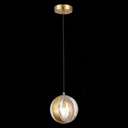 STL LUCE Sus. SL1156.303.01. Bala. 1x5 watts, G9, 15x15 cm, brass color-1