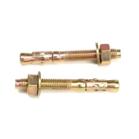Anchor, wedge, yellow zinc, 12x100 mm, 40 pcs-1