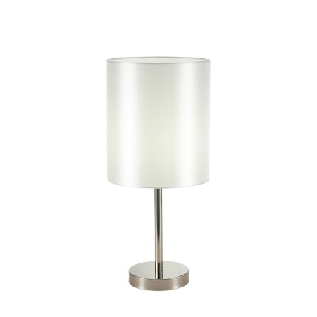 Evoluce bedside lamp. Sle107304-01. Noia. 1x40 W, E14, 20x20x43.5 cm, Nickel color