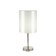 Evoluce bedside lamp. Sle107304-01. Noia. 1x40 W, E14, 20x20x43.5 cm, Nickel color