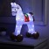 LED figure "horse" 40 × 32 × 16 cm, acrylic, 40 LED, 220 V, glow of white