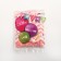 Latex ball 12 ", standard, set 12 pcs., Pink color