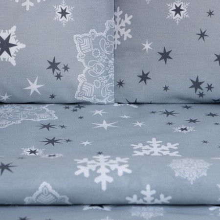 Bed linen Ethel Duet Snow Time 143x215CM-2ST, 220x240cm, 50x70cm-2pcs-6