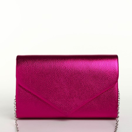 Female bag on magnet, color fuchsia