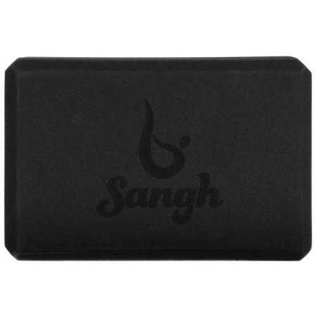 Sangh yoga set: block, belt, black color-3