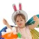 Set of foil balls "Carnival set. Bunny ", 3 pcs.