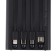 External battery 485, 10000 mAh, Type-C/Lightning/MicroUSB cables, lantern, black