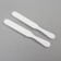 Spatulas for depilation, plastic, 2 pcs, 15 × 2 cm, white color