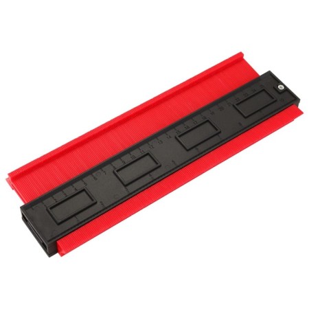 Contour duplicator of the angles DEKO TEM03, red, 250 mm-1