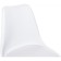 Tulip metal chair metal/plastic, white/white 49.5x52x83 cm