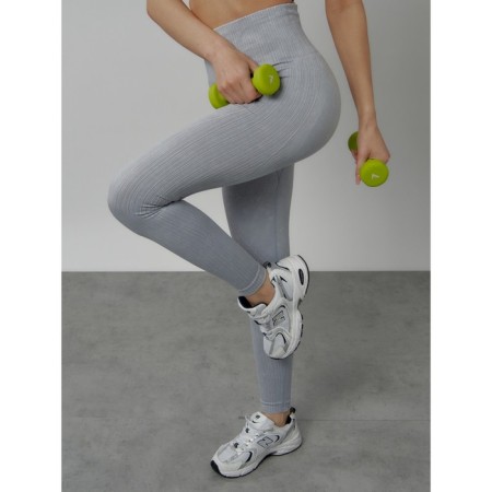 Femic fitness legins, size 44, gray color-17
