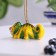 Hameleon souvenir, 7.5 cm, Mayolik