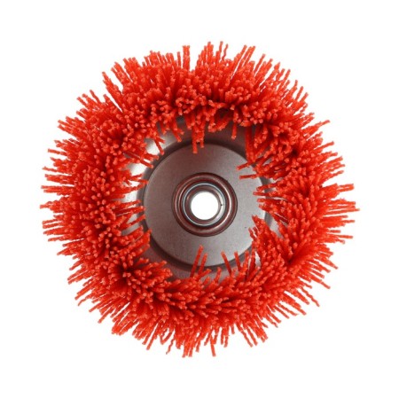 Nylon brush for ushm tundra, "cup", M14, 125 mm-2