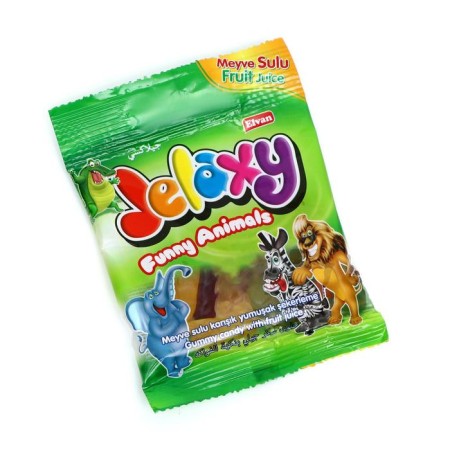 Chewing marmalade Jelaxy Fruit Mix with a fruit taste, 20 g, mix-5