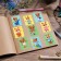 Paper stickers "Friends", with coloring on the back, 11 x 15.5 cm