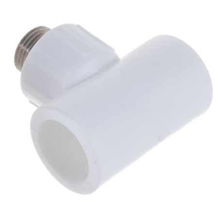 The Politekus tee, polypropylene, d = 25 mm x 1/2 ", external thread-1