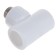 The Politekus tee, polypropylene, d = 25 mm x 1/2 ", external thread
