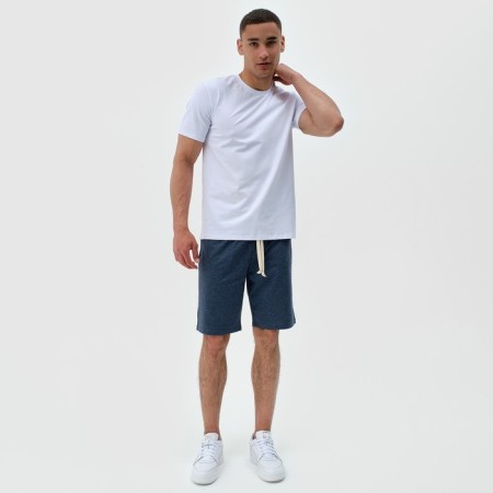 T-shirt male plain Minaku Regular Fit: white color, rr 56-3