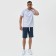 T-shirt male plain Minaku Regular Fit: white color, rr 56