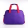 Sports bag with lightning, external pocket, long belt, purple/pink color
