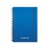 Notebook A6 (120 x 146 mm), 80 sheets in a cage on the crest Erichkrause "Ice Metallic", plastic cover, elastic band, offset unit, white 100%, mix