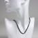Artificial suede lace, 43 cm + extension cord, black color