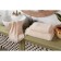Trick Lovelife Fringe 50x90 beige towel, 100% cotton, 360 g/m2