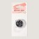 Rhinestones for decor, round, multi -size, black color