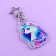 Acrylic key a keychain "Magic around us", 4.4 x 6 cm