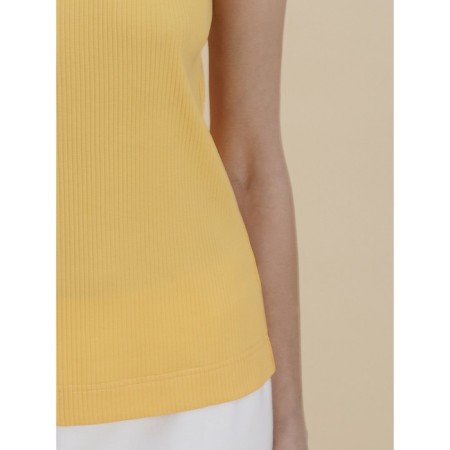 T -shirt female, size m, yellow color-6