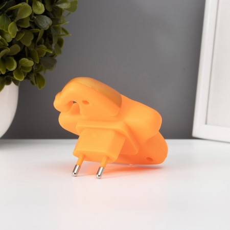 Night Star "Asterisk in the cap" 1W LED orange 6.5x8x8.5cm-1