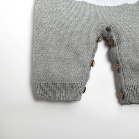Kolonizon Knitted crumb I “Bear” growth 62-68 cm, color gray color-4
