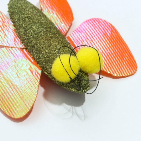 Cat toy "Butterfly" from cat mint, 8 x 6.5 cm-2