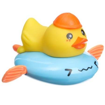 Clothing toy for a bathtub with a spray "duckling", crush me-1
