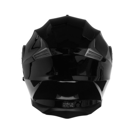 Modular helmet with two visors, size M (57-58), model-BLD-160E, black glossy-9