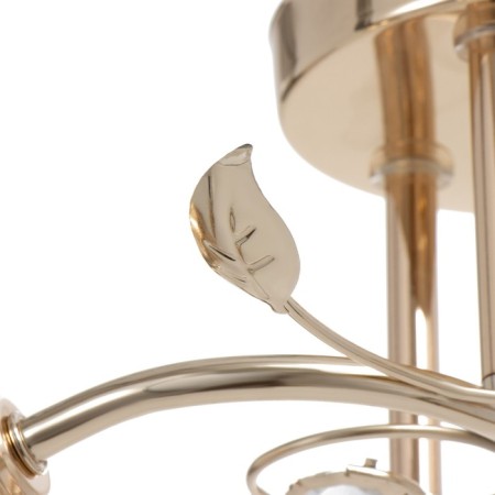 Olana chandelier 3he27 40W gold 43x43x18 cm Bayerlux-6