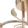 Olana chandelier 3he27 40W gold 43x43x18 cm Bayerlux