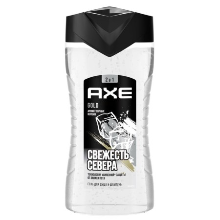 Shower gel Axe Gold, 250 ml