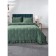 A set with a veil of "Rebeca", size 160x220 cm, 50x70 cm, color malachite