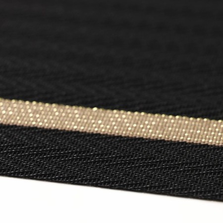 Serving napkin on the Rona table, 45 × 30 cm, black color-3