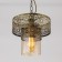 Suspended Citilux “Emir” CL467133, 24x24x34.5 cm, 1x75W, E27, brown color